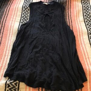 We The Free Tops - Long black Tank- Free People We The Free Tops - Long black Tank- Free People